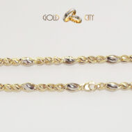 Sárga és fehér arany nyaklánc az ékszer webáruházból-GoldCity-Ékszer-Webáruház