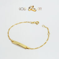 Sárga arany baba karkötő az ékszer webáruházból-GoldCity-Ékszer-Webáruház