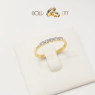 Szolid sárga arany gyűrű, jegygyűrű az ékszer webáruházból-goldcity.hu