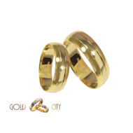 G-1042 háromszínű arany karikagyűrű
