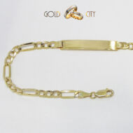 Sárga és fehér arany karkötő az ékszer webáruházból-GoldCity-Ékszer-Webáruház