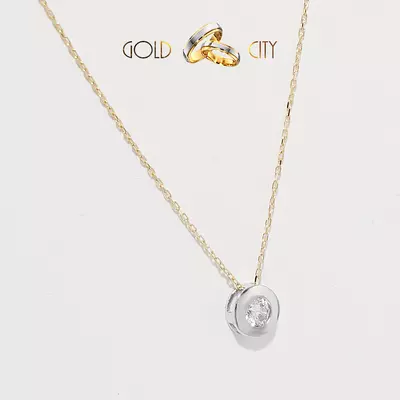 Sárga arany nyaklánc medállal az ékszer webáruházból-GoldCity-Ékszer-Webáruház