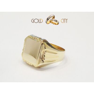Arany pecsétgyűrű az ékszer webáruházból-goldcity.hu