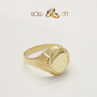 Férfi arany pecsétgyűrű az ékszer webáruházból-GoldCity-Ékszer-Webáruház