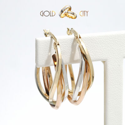  Arany fülbevaló az ékszer webáruházból-GoldCity-Ékszer-Webáruház