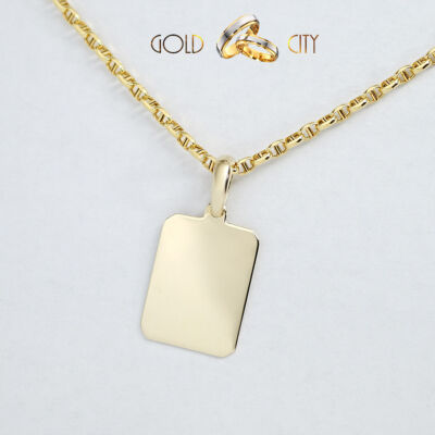 Sárga arany medál az ékszer webáruházból-GoldCity-Ékszer-Webáruház