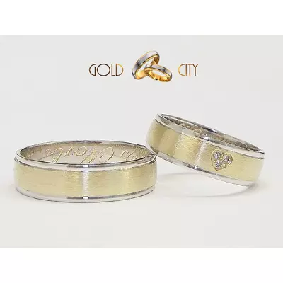 G-1284 köves arany karikagyűrű 