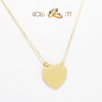Sárga arany nyaklánc medál az ékszer webáruházból-GoldCity-Ékszer-Webáruház