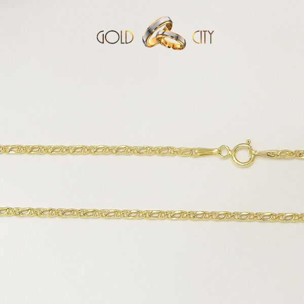 Mutatós sárga arany nyaklánc az ékszer webáruházból-goldcity.hu