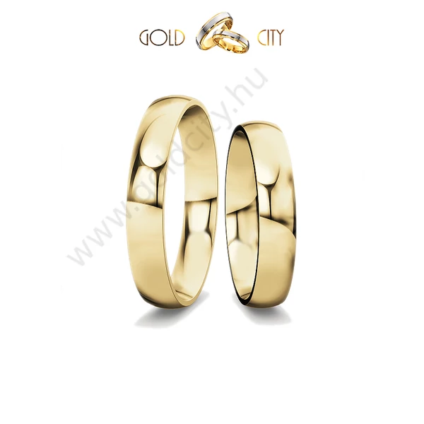 Arany karikagyűrű, jegygyűrű a Gold City Ékszer Webáruház kínálatából.