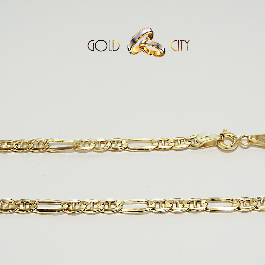 LP-S-4336 sárga arany nyaklánc hossza 55 cm